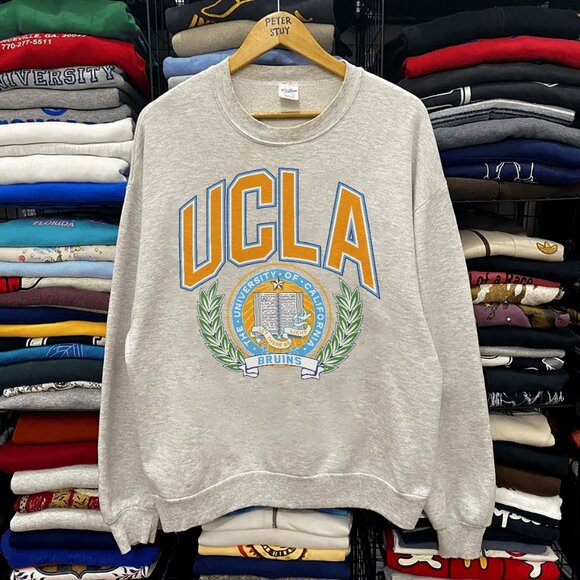 Vintage UCLA Bruins Logo University of California Ucla Bruins College Sweatshirt - Picture 1 of 2